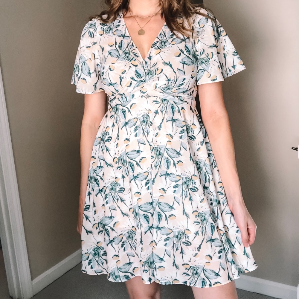 Chicwish Print Dress
